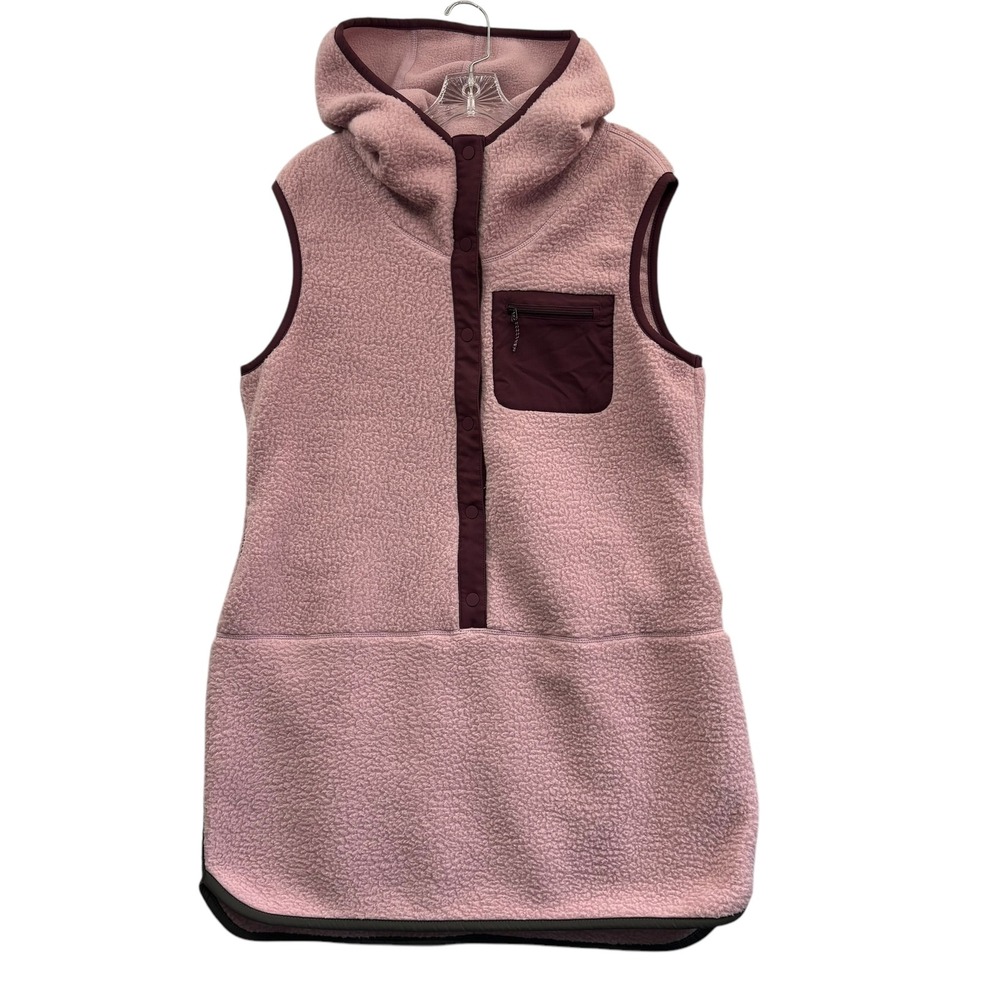 Title Nine Pink and Burgundy Vest